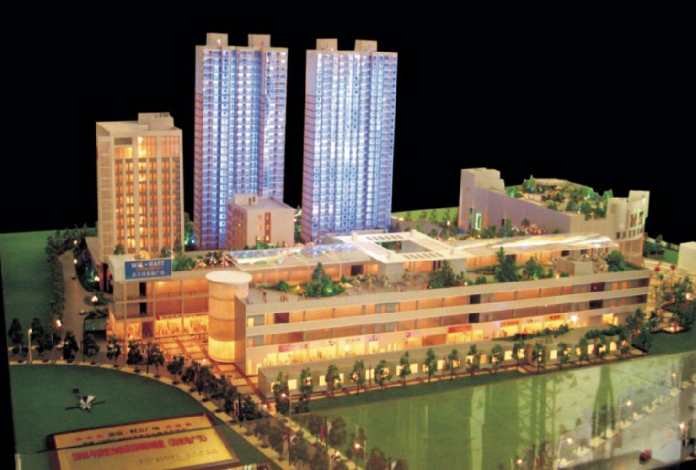 高層模型展示